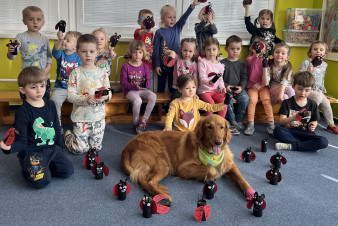 Na Zelený čtvrtek dorazí za pacienty canisterapeutický pes Bella